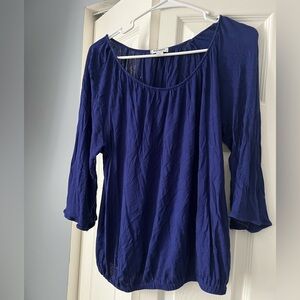 Old Navy Women's Deep Blue Blouse